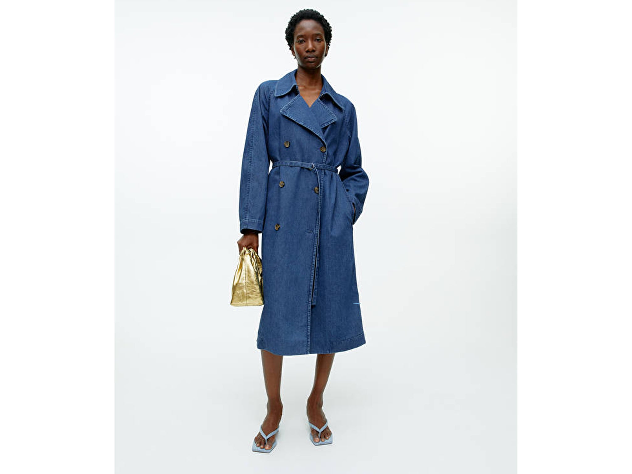 Arket trench sale coat